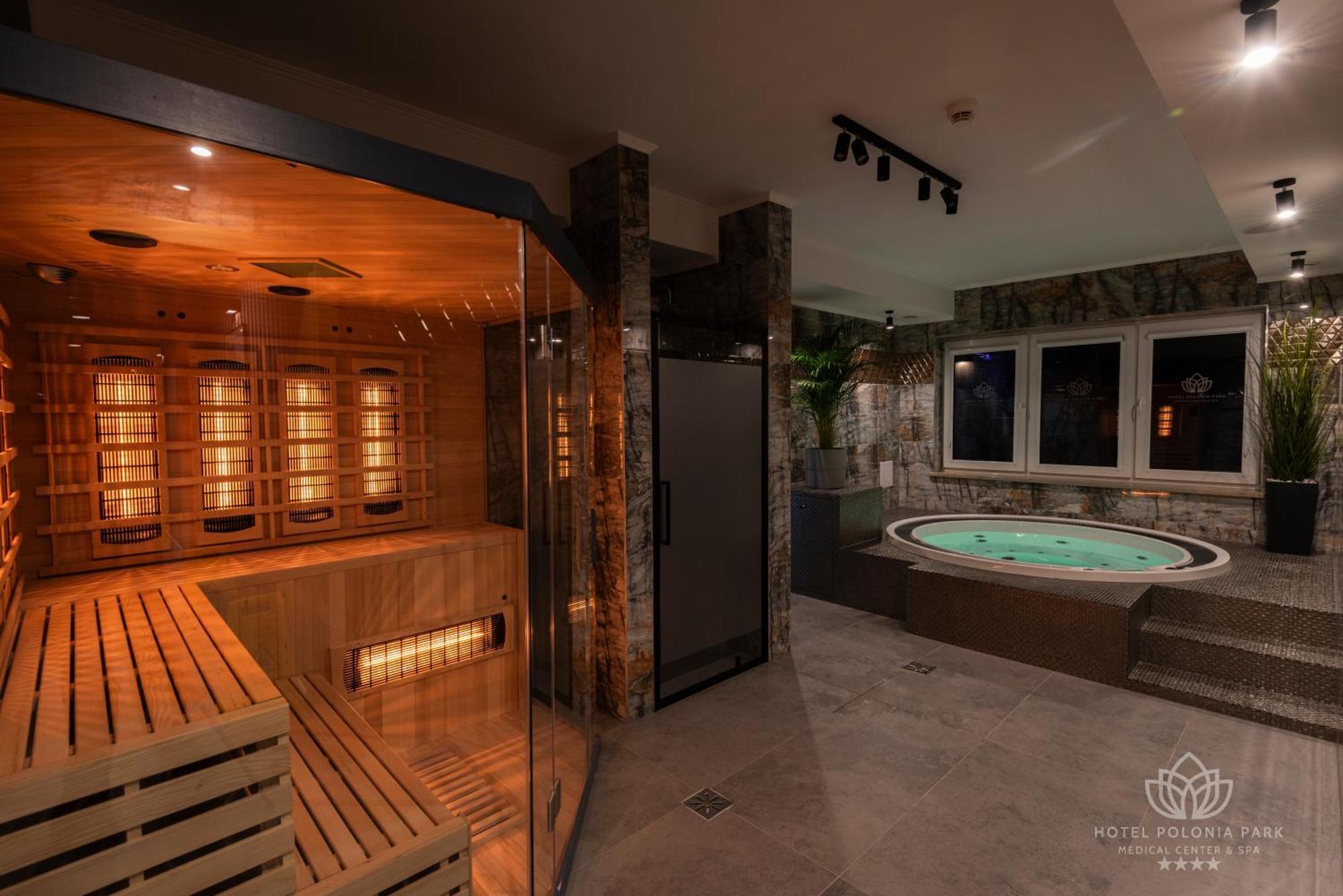 Hotel Polonia Park Medical Center & Spa Буско-Здрой Екстериор снимка